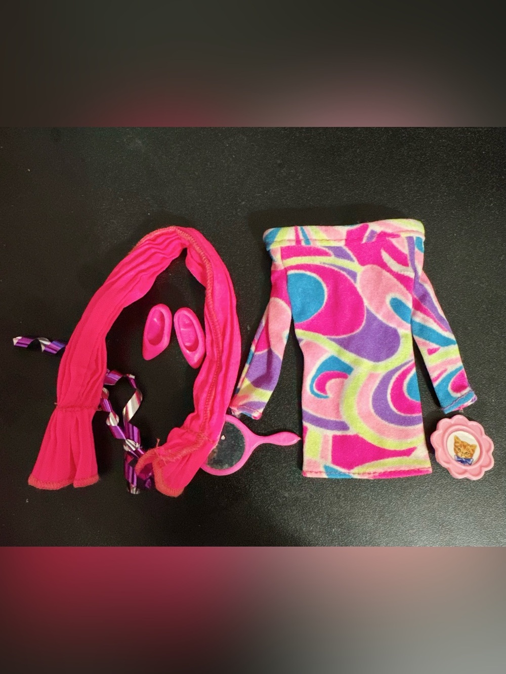 Barbie totally hair dress and accessories